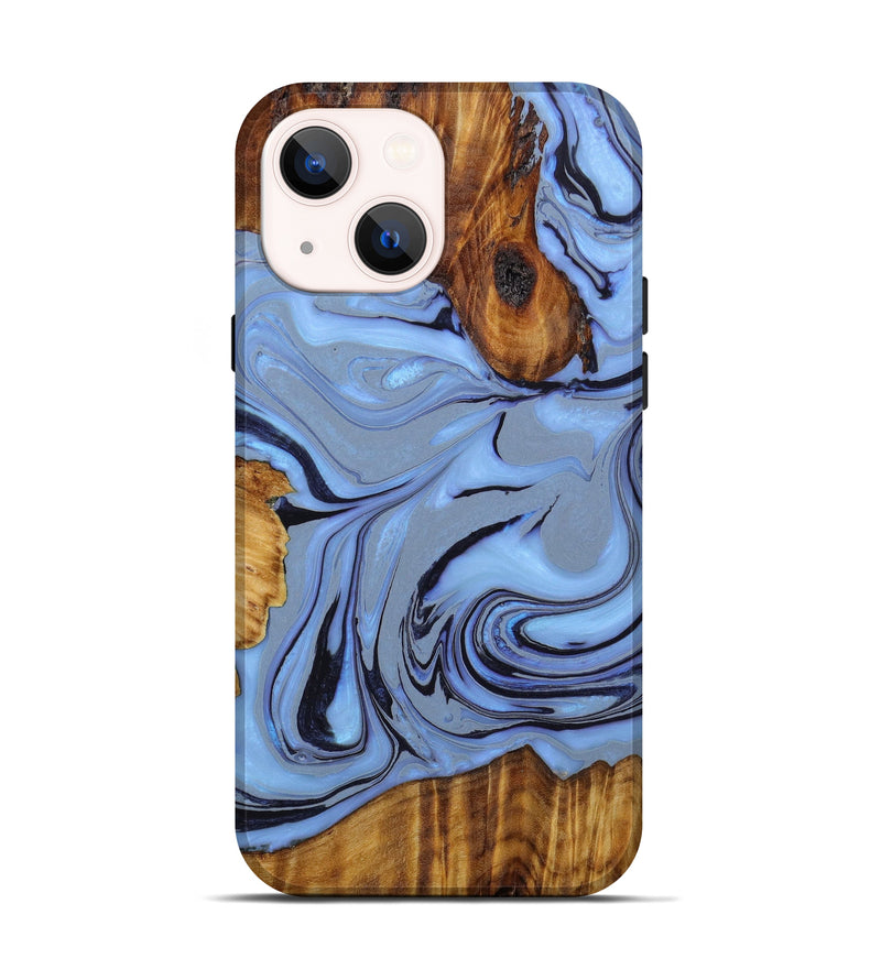 iPhone 14 Wood+Resin Live Edge Phone Case - Elisabeth (Artist Pick, 641916)