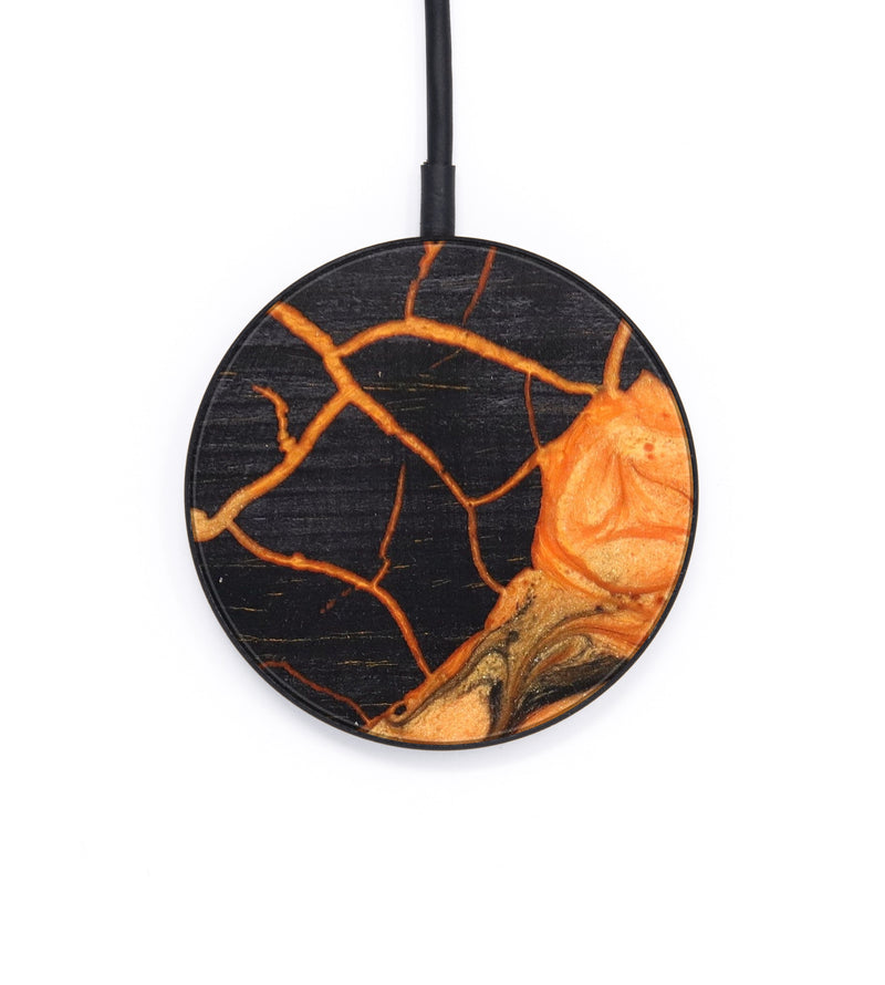 Circle Wood+Resin Wireless Charger - Jacey (Lava, 625112)