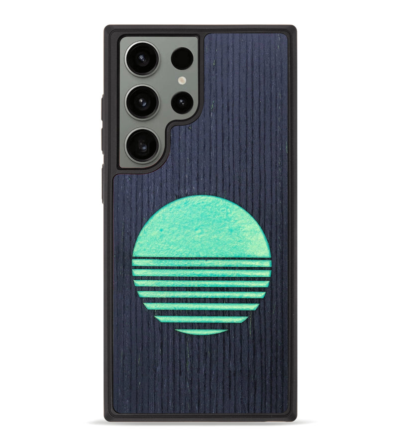 Galaxy S23 Ultra Wood+Resin Phone Case - Maxine (Retro, 634665)