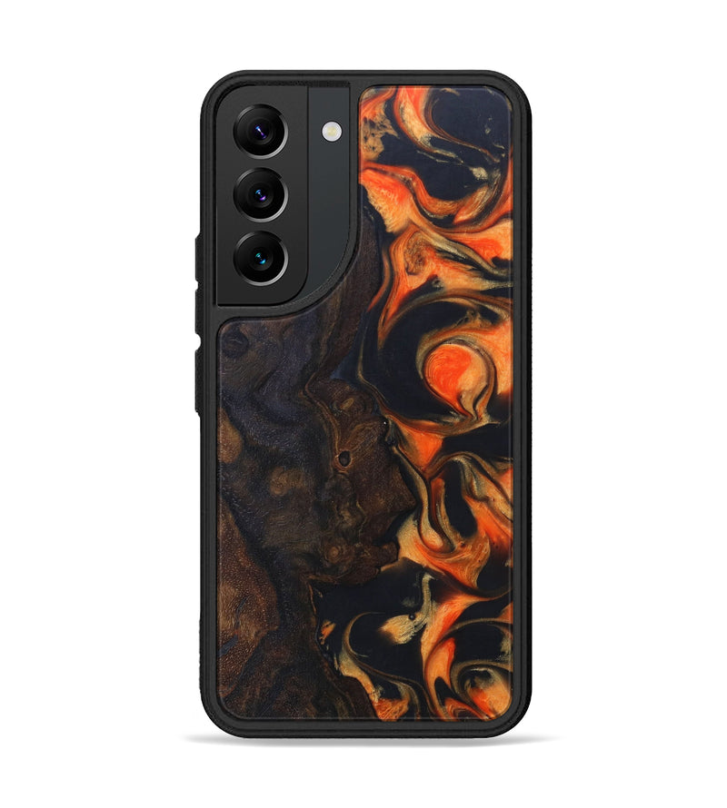 Galaxy S22 Wood+Resin Phone Case - Jamel (Lava, 624985)