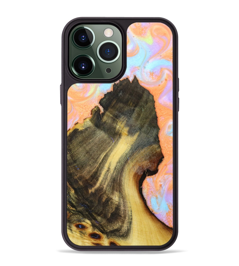 iPhone 13 Pro Max Wood+Resin Phone Case - Bryce (Retro, 636284)