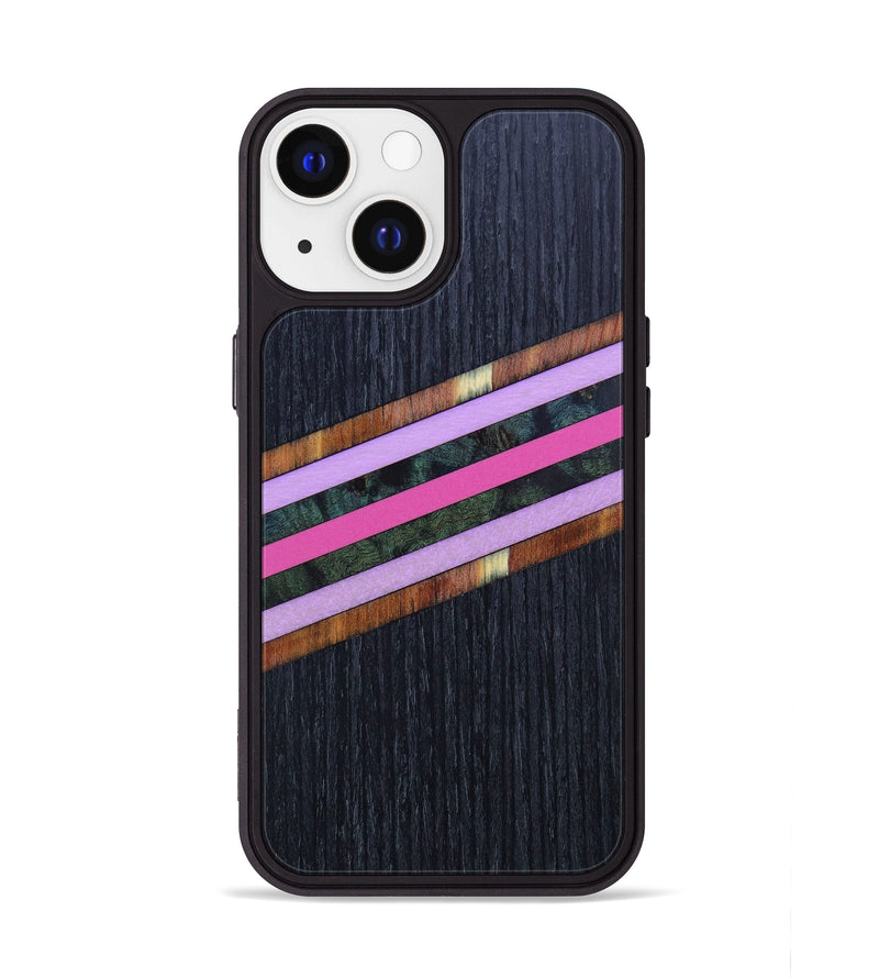 iPhone 13 Wood+Resin Phone Case - Ben (Retro, 636269)
