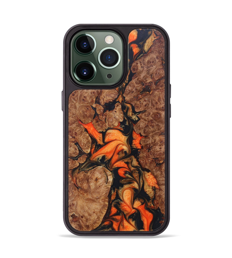 iPhone 13 Pro Wood+Resin Phone Case - Bella (Lava, 624999)