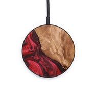 Circle Wood+Resin Wireless Charger - Kevin (Red, 640135)