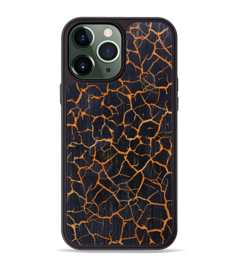 iPhone 13 Pro Max Wood+Resin Phone Case - Jeff (Lava, 625046)