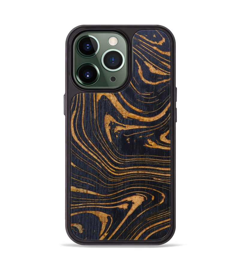 iPhone 13 Pro Wood+Resin Phone Case - Estevan (Lava, 625013)
