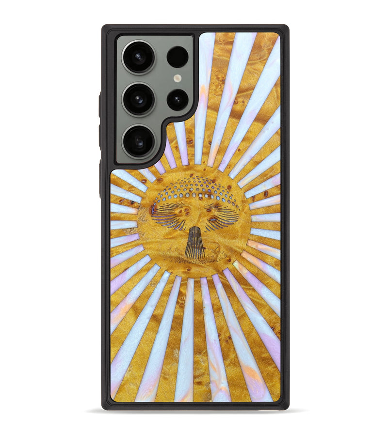 Galaxy S23 Ultra Wood+Resin Phone Case - Amara (Retro, 636288)