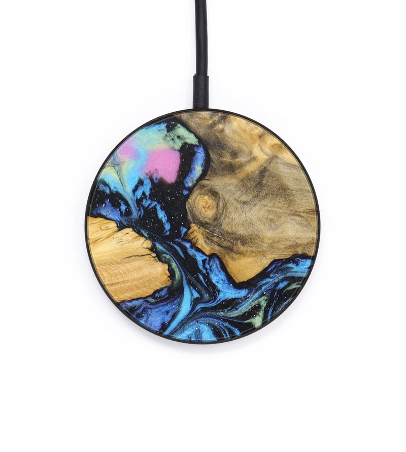 Circle Wood+Resin Wireless Charger - Valery (Aurora, 617459)
