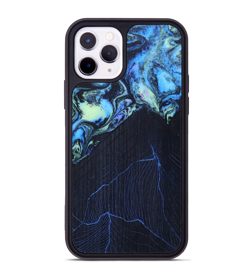 iPhone 11 Pro Wood+Resin Phone Case - Carmella (Aurora, 617593)