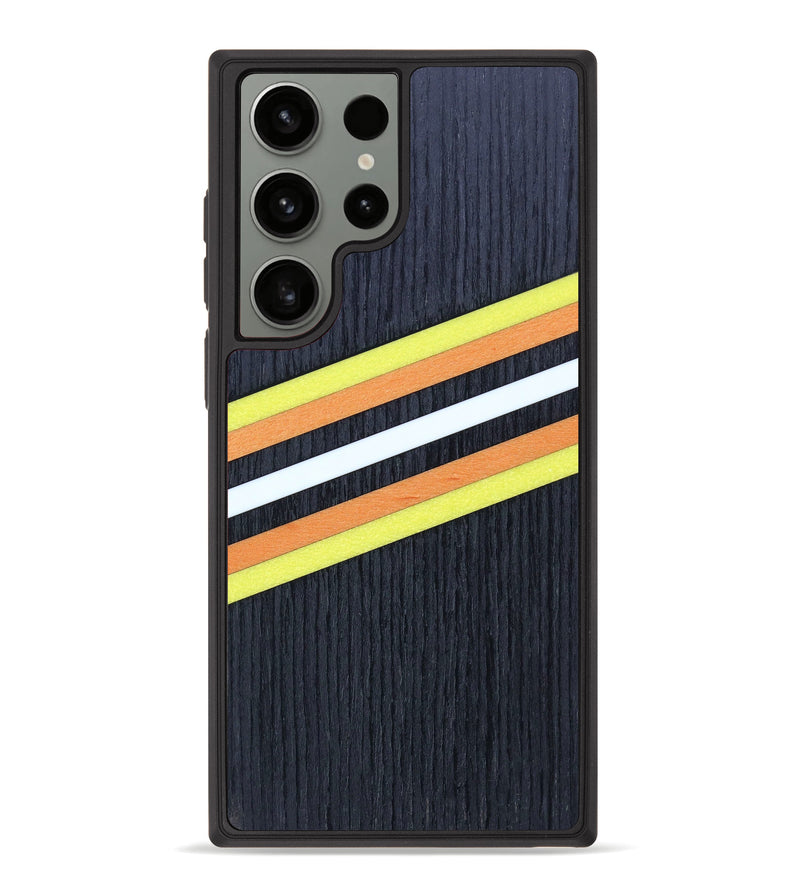 Galaxy S23 Ultra Wood+Resin Phone Case - Krystle (Retro, 634392)