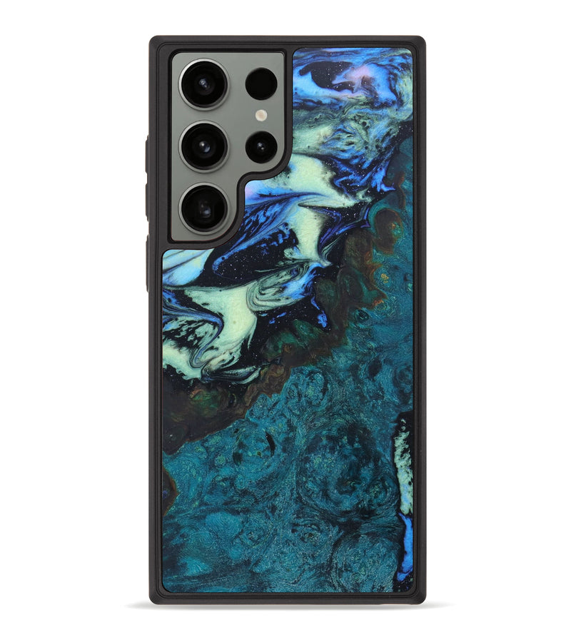 Galaxy S23 Ultra Wood+Resin Phone Case - Christie (Aurora, 621280)