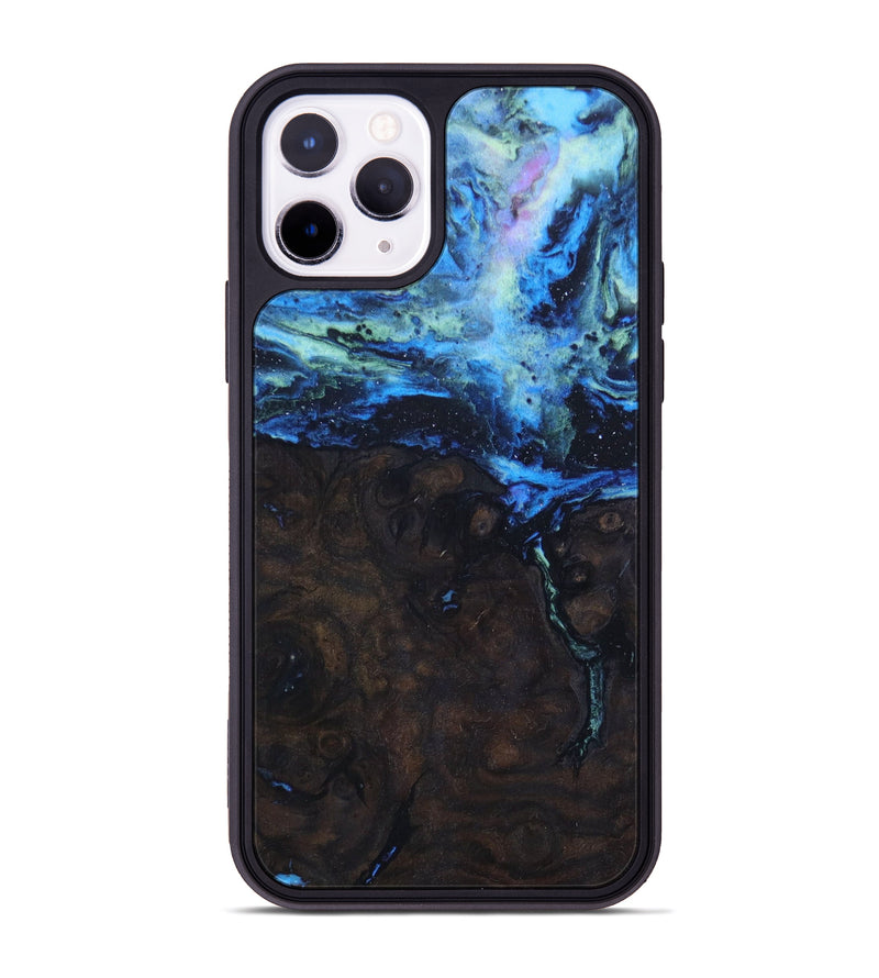 iPhone 11 Pro Wood+Resin Phone Case - Blaise (Aurora, 617604)