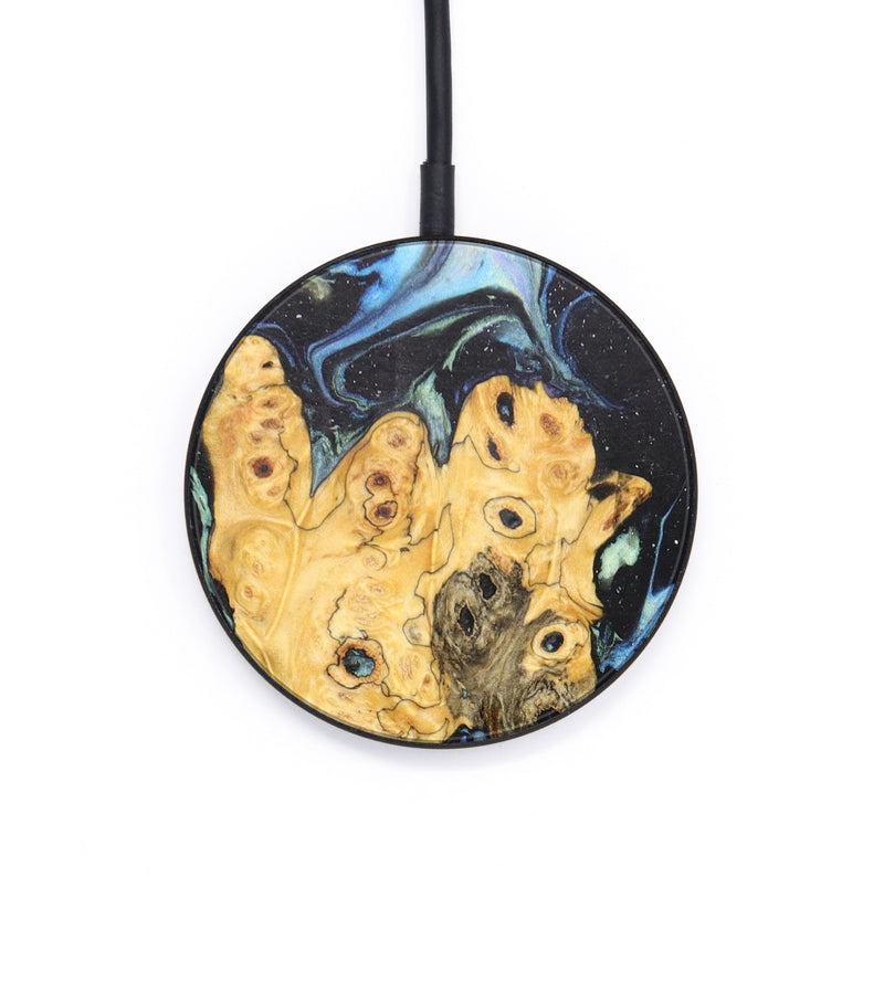 Circle Wood+Resin Wireless Charger - Ashley (Aurora, 617438)