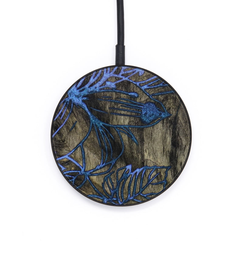 Circle Wood+Resin Wireless Charger - Lucia (Spring, 644243)