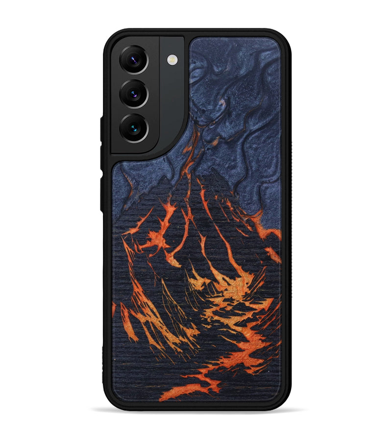Galaxy S22 Plus Wood+Resin Phone Case - Kira (Lava, 627106)