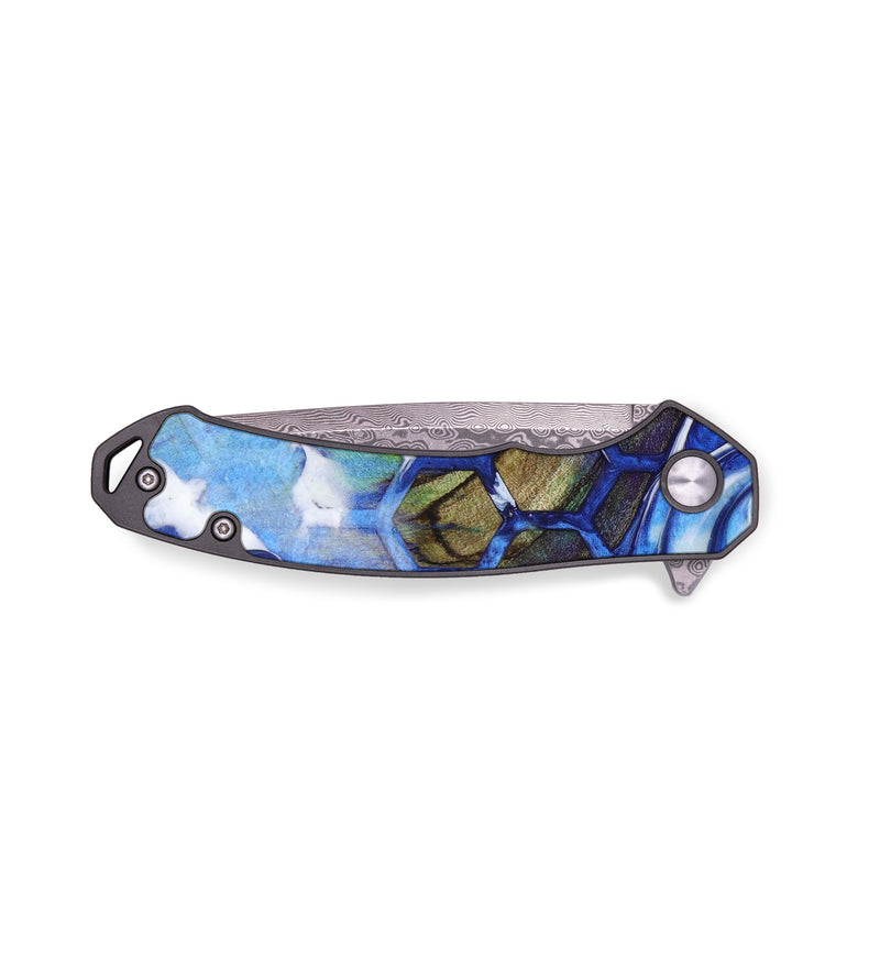 EDC Wood+Resin Pocket Knife - Maggie (Pattern, 636424)
