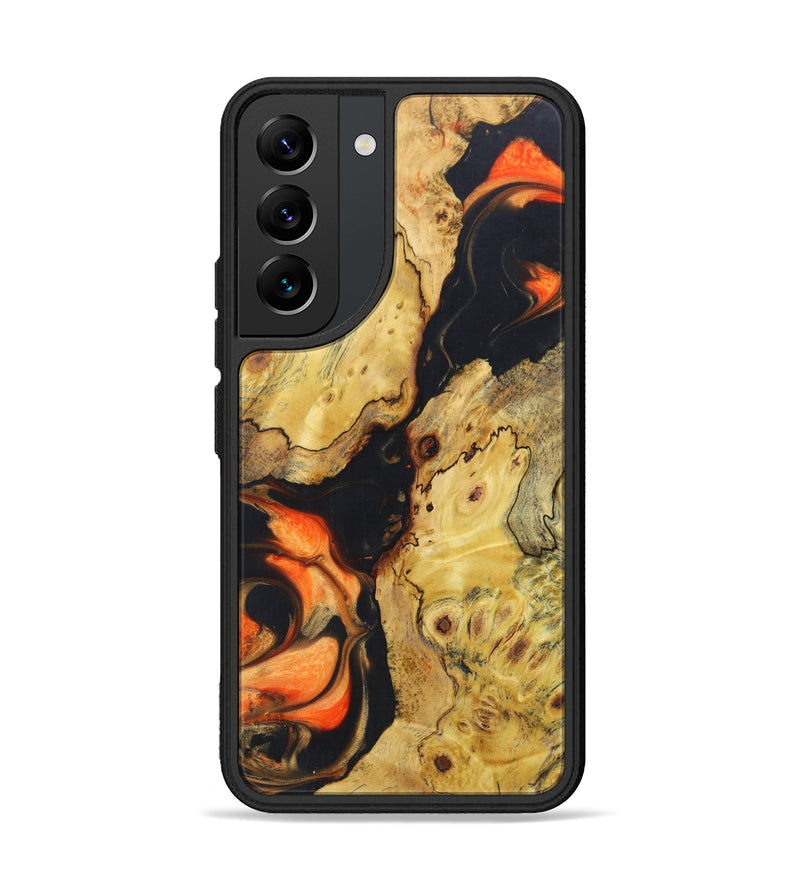 Galaxy S22 Wood+Resin Phone Case - Maite (Lava, 624943)
