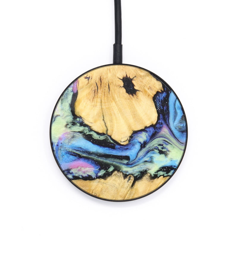 Circle Wood+Resin Wireless Charger - Raymond (Aurora, 617458)