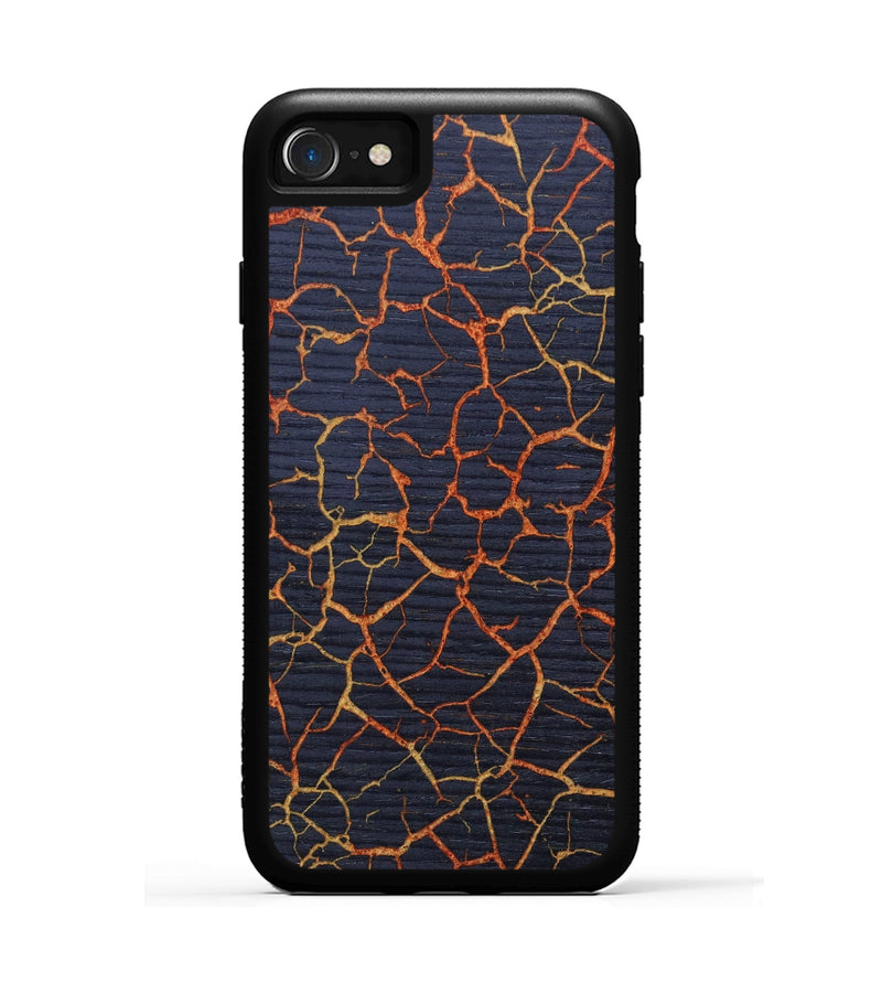 iPhone SE Wood+Resin Phone Case - Myles (Lava, 626043)