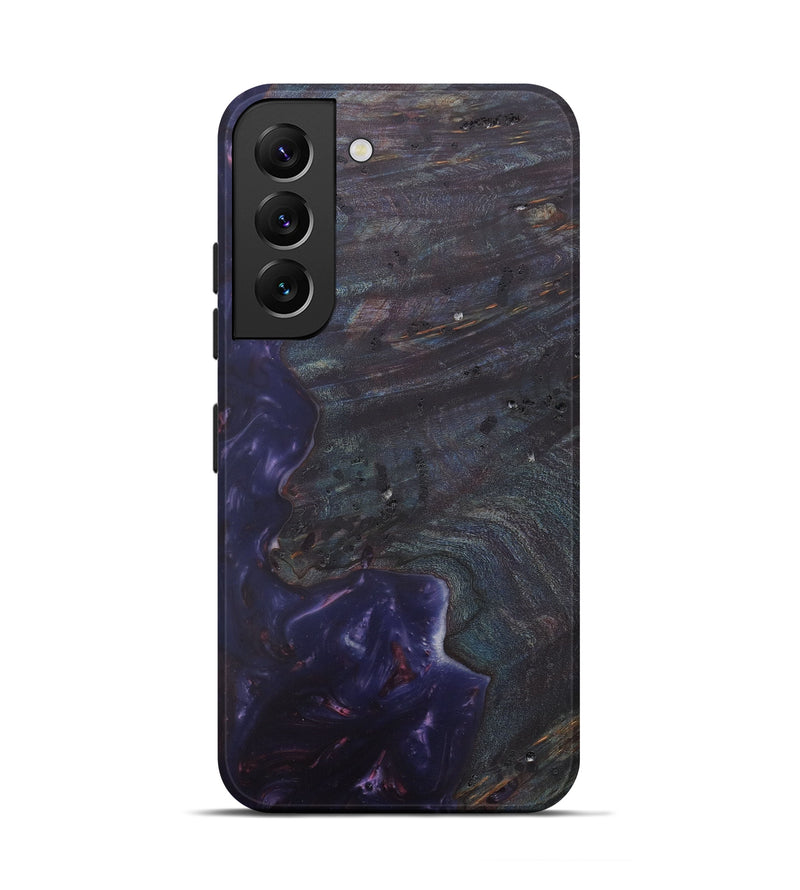 Galaxy S22 Wood+Resin Live Edge Phone Case - Natasha (Purple, 580665)