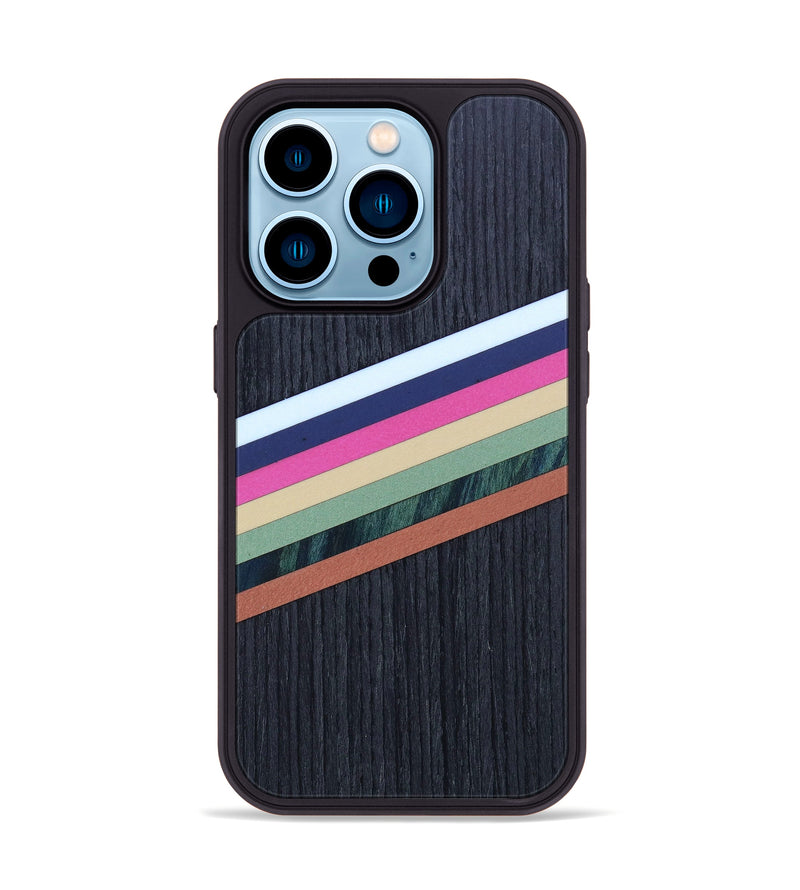 iPhone 14 Pro Wood+Resin Phone Case - Joanne (Retro, 636248)