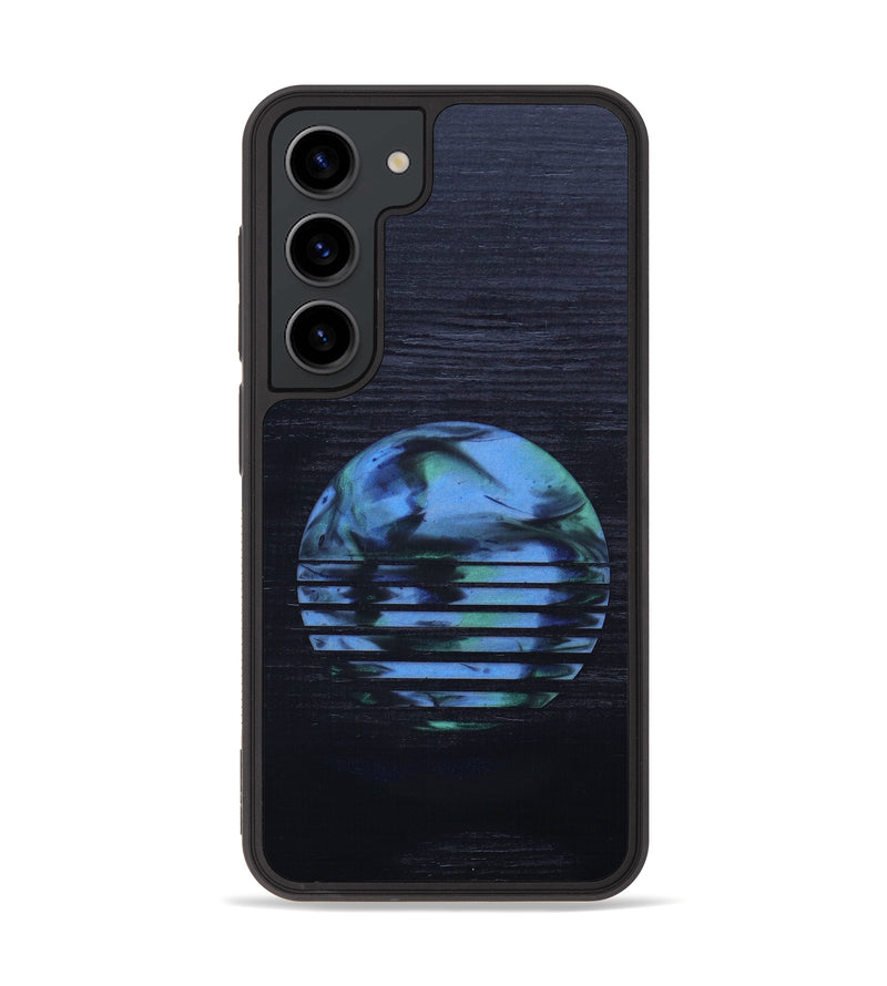 Galaxy S23 Wood+Resin Phone Case - Tanner (Retro, 635576)