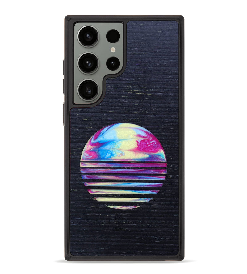 Galaxy S23 Ultra Wood+Resin Phone Case - Maurijn (Retro, 634377)