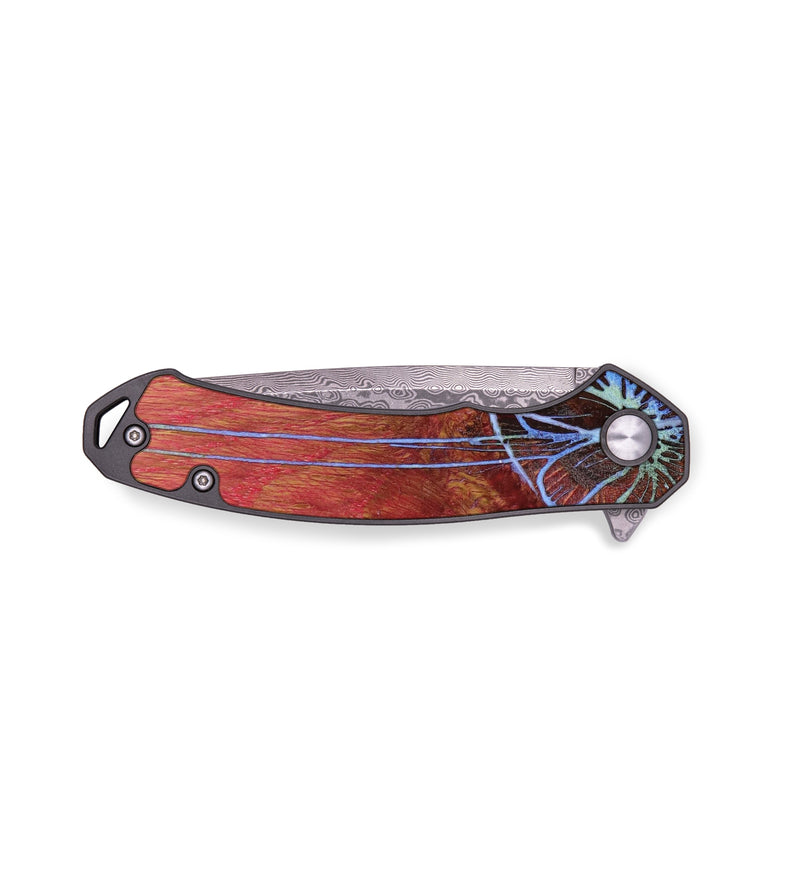 EDC Wood+Resin Pocket Knife - Grace (Spring, 640631)