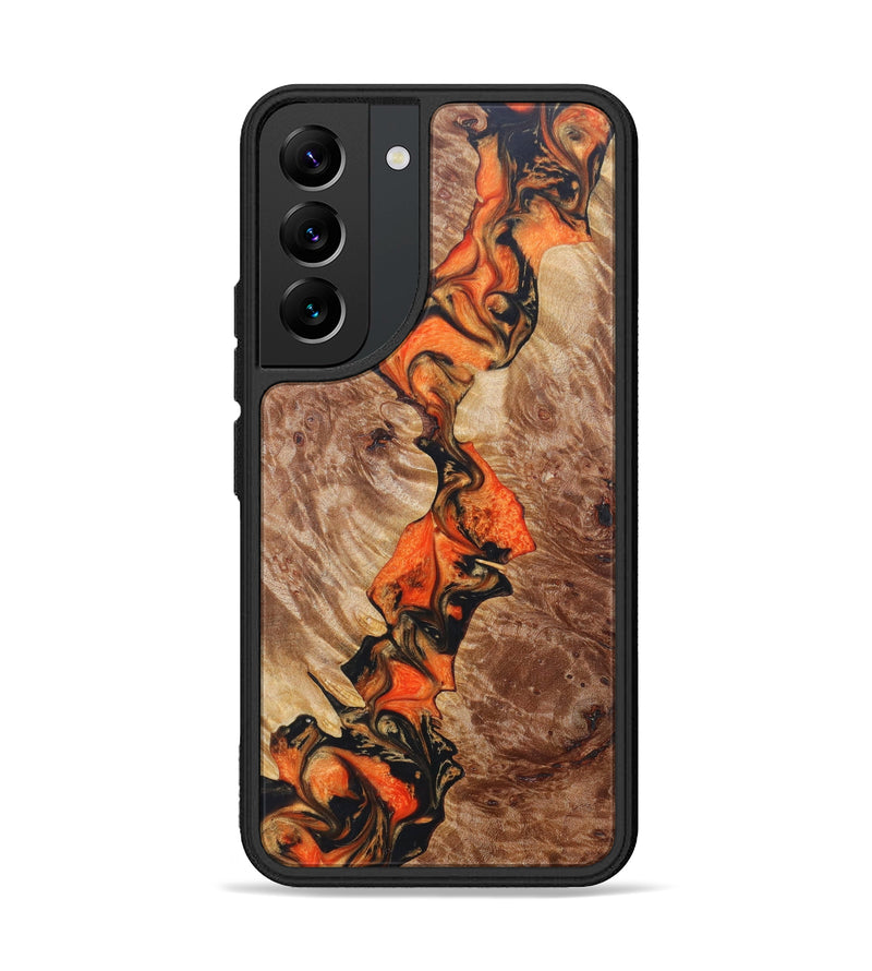 Galaxy S22 Wood+Resin Phone Case - Sammy (Lava, 625041)