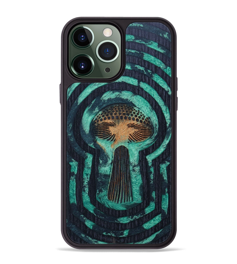 iPhone 13 Pro Max Wood+Resin Phone Case - Willy (Retro, 633879)