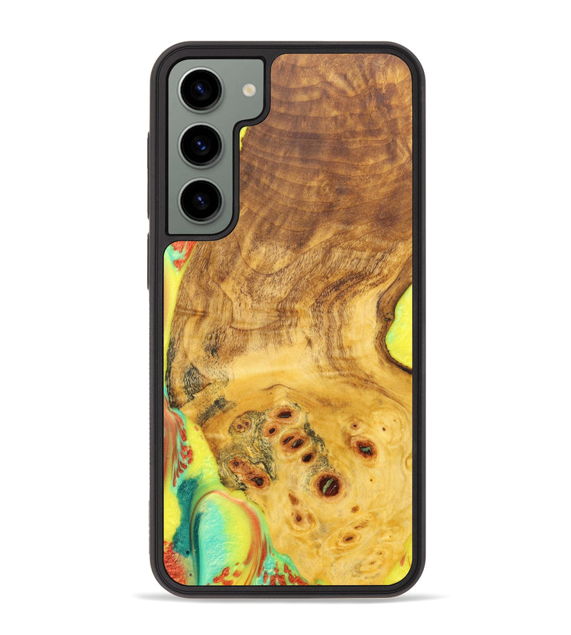 Galaxy S23 Plus Wood+Resin Phone Case - Leanne (Retro, 634692)