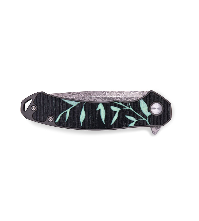 EDC Wood+Resin Pocket Knife - Brendon (Spring, 641819)