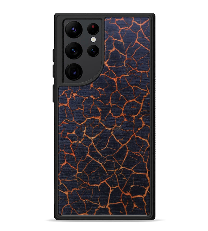 Galaxy S22 Ultra Wood+Resin Phone Case - Kellan (Lava, 627071)