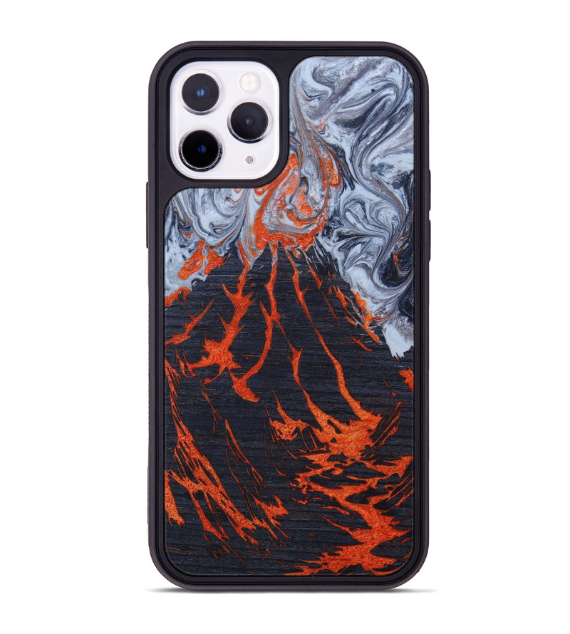iPhone 11 Pro Wood+Resin Phone Case - Judie (Lava, 626064)