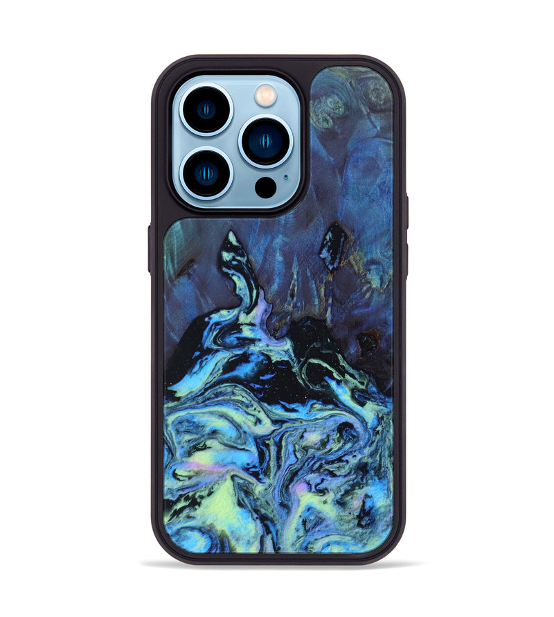 iPhone 14 Pro Wood+Resin Phone Case - Wilson (Aurora, 617685)