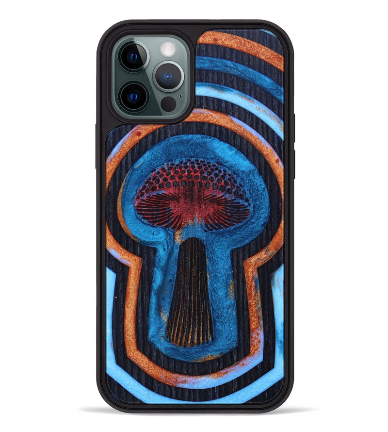 iPhone 12 Pro Wood+Resin Phone Case - Candace (Retro, 634498)