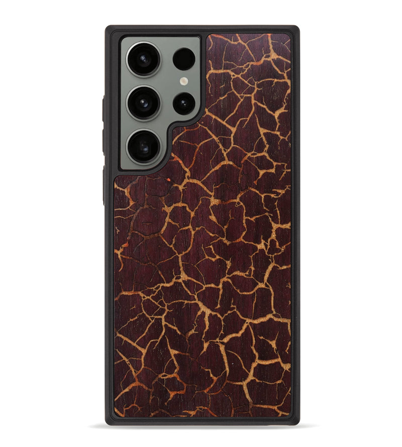 Galaxy S23 Ultra Wood+Resin Phone Case - Thelma (Lava, 627096)
