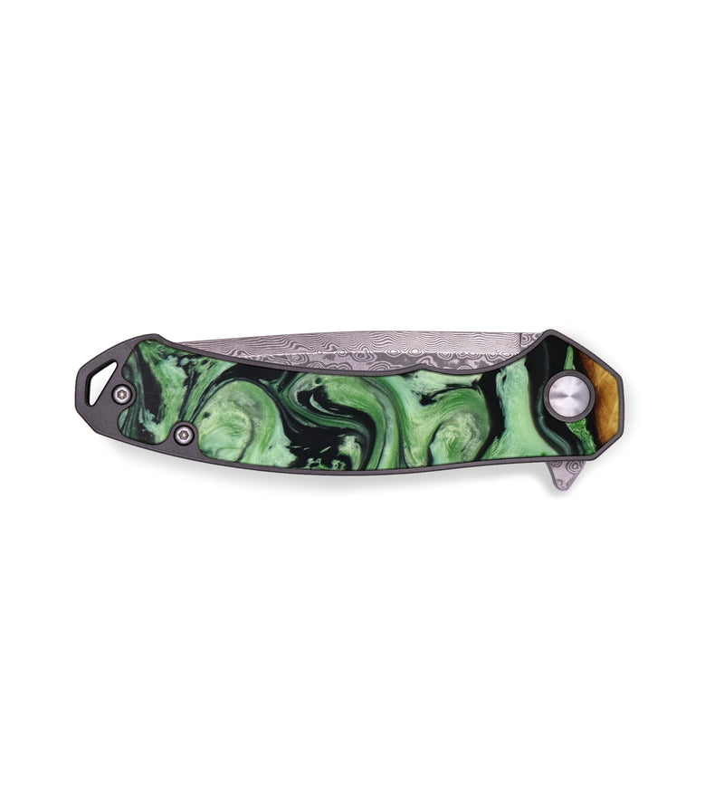 EDC Wood+Resin Pocket Knife - Maggie (Artist Pick, 641830)