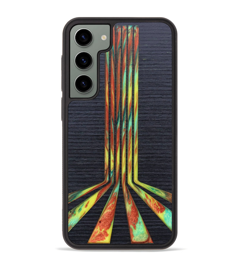 Galaxy S23 Plus Wood+Resin Phone Case - Darrell (Retro, 634702)