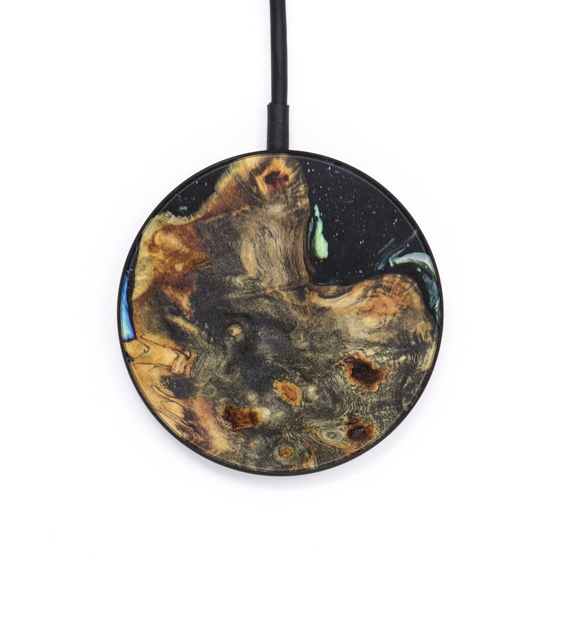 Circle Wood+Resin Wireless Charger - Kaila (Aurora, 617464)