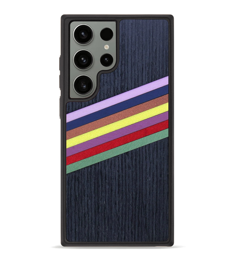 Galaxy S23 Ultra Wood+Resin Phone Case - Tillie (Retro, 633948)