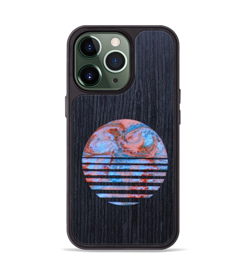 iPhone 13 Pro Wood+Resin Phone Case - Nehemiah (Retro, 634845)
