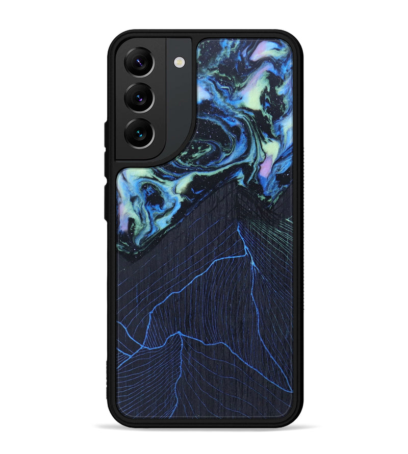 Galaxy S22 Plus Wood+Resin Phone Case - Roy (Aurora, 618502)
