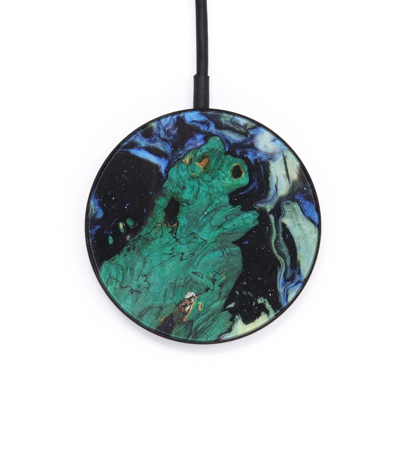 Circle Wood+Resin Wireless Charger - Jaxon (Aurora, 618590)