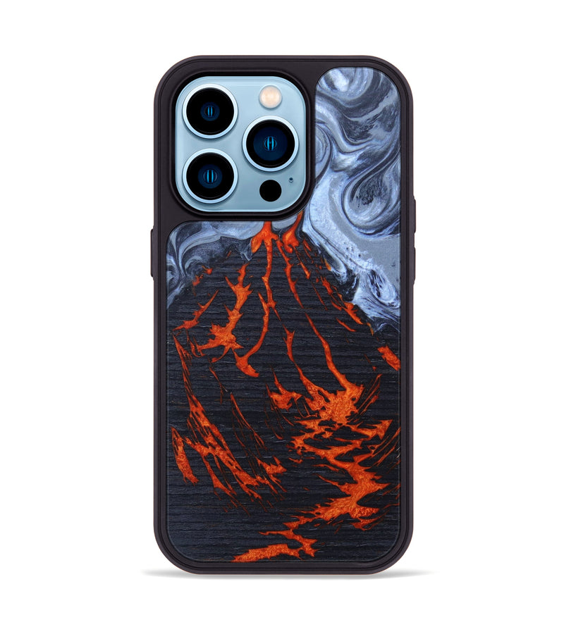 iPhone 14 Pro Wood+Resin Phone Case - Sylas (Lava, 627520)