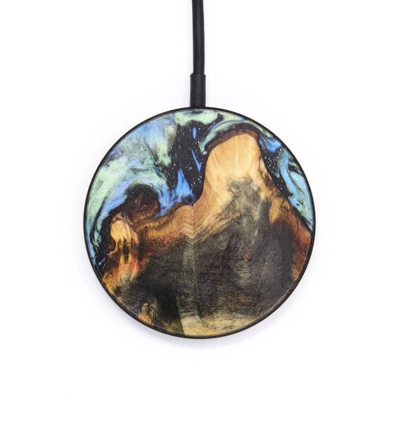 Circle Wood+Resin Wireless Charger - Cristian (Aurora, 617440)