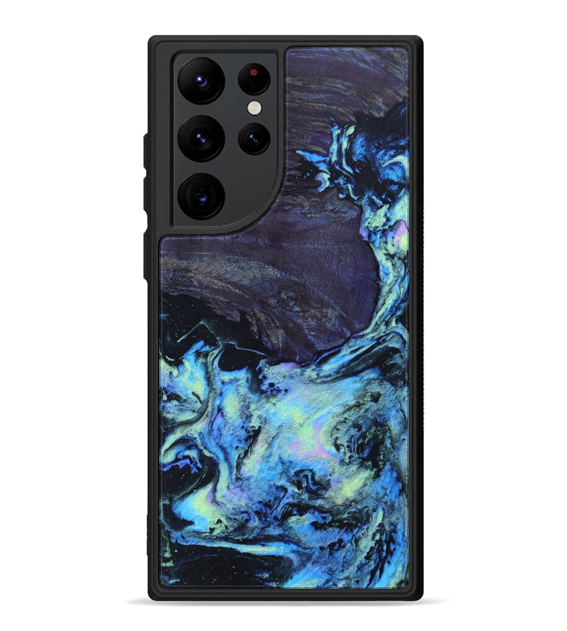 Galaxy S22 Ultra Wood+Resin Phone Case - Raelyn (Aurora, 617661)