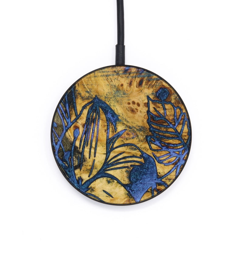 Circle Wood+Resin Wireless Charger - Bennett (Spring, 644242)