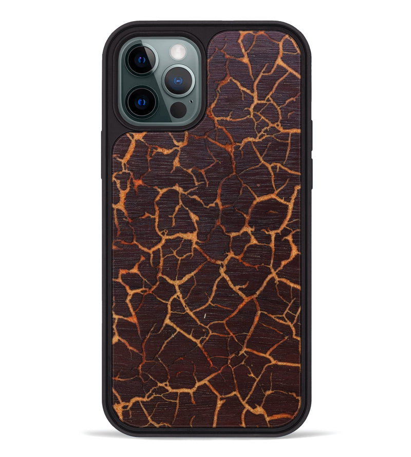 iPhone 12 Pro Wood+Resin Phone Case - Elvin (Lava, 627064)