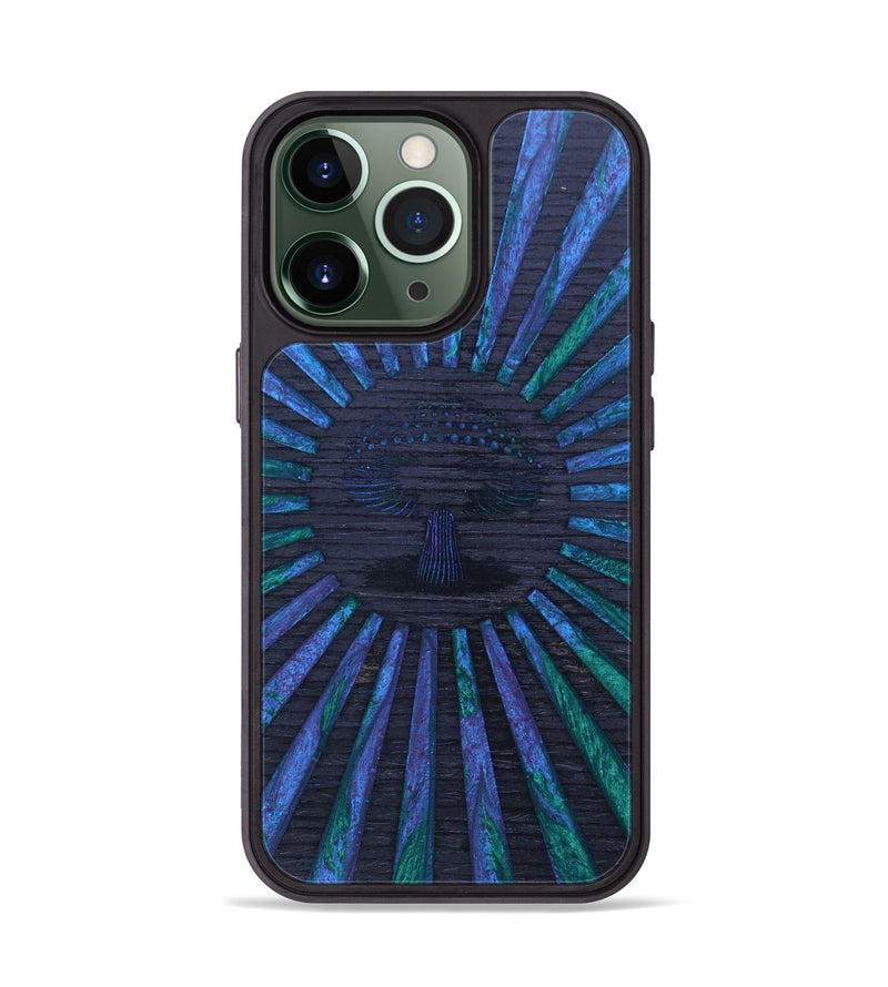 iPhone 13 Pro Wood+Resin Phone Case - Delbert (Retro, 634420)
